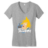 we'll show him Women's V-Neck T-Shirt