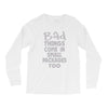 bad things small packages girls Long Sleeve Shirts