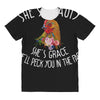 she's beauty she' grace t shirt chicken farm All Over Women's T-shirt