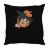 kaka carrot cake Throw Pillow