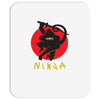 love ninja monkey banana Mousepad
