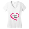 Coming Soon Baby Girl Women's V-Neck T-Shirt