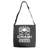v t shirt inspired by deadliest catch   on the crab. Adjustable Strap Totes