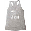 pee on isis decal look Racerback Tank