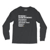 hobbit meals Long Sleeve Shirts
