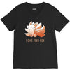 i give zero fox V-Neck Tee