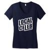 local celeb Women's V-Neck T-Shirt