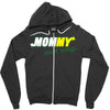 mommy eat veg Zipper Hoodie