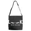 Look Me in The Eyes Adjustable Strap Totes