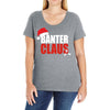banter claus funny Ladies Curvy T-Shirt