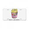 Burger and Fries Best Friends License Plate