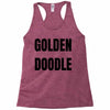 golden doodle Racerback Tank