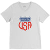 made in usa V-Neck Tee