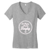 quit playing with your dinghy Women's V-Neck T-Shirt