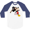 zombie mickey 3/4 Sleeve Shirt
