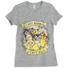 cats against cat calls Ladies Fitted T-Shirt