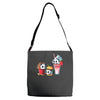 combo meal Adjustable Strap Totes
