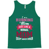 running mom white Tank Top