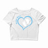 Baby Boy with Heart Any Name Customized Crop Top