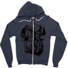 skull pirate Zipper Hoodie