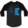 game heart beat 3/4 Sleeve Shirt