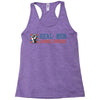 real maen change diaper Racerback Tank