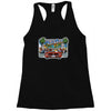 mens retro game out run, ideal gift or birthday present. Racerback Tank