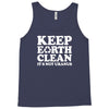 keep earth clean it's not uranus Tank Top