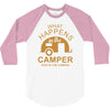 what happens in camper 3/4 Sleeve Shirt