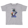 who loves golden retriever. Toddler T-shirt