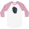 skull modile head 3/4 Sleeve Shirt