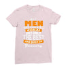 all men are created equal but only the best are born in january Ladies Fitted T-Shirt