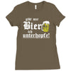 gibt mir bier ich unterhopfe  funny Ladies Fitted T-Shirt