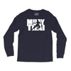 muay thai mma gym sport gym train Long Sleeve Shirts