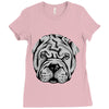 ask me about my shar pei Ladies Fitted T-Shirt
