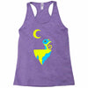 moon cat Racerback Tank