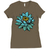 lotus flower Ladies Fitted T-Shirt