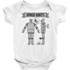onward robots! &ndash; by chris ware Baby Onesie