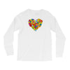 color flower Long Sleeve Shirts