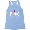 pink spread the hope Racerback Tank