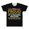 i'm a proud father in law All Over Men's T-shirt