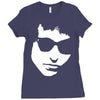 bob dylan Ladies Fitted T-Shirt