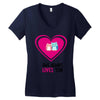 owl always love you Women's V-Neck T-Shirt