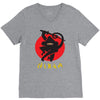 love ninja monkey banana V-Neck Tee