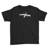 banksy style ak47 art   funny Youth Tee