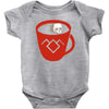 black coffee Baby Bodysuit