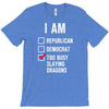 republican, democrat, busy slaying dragons fantasy T-Shirt