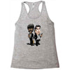 pulp fiction caricature ideal birthday gift present Racerback Tank