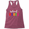School Nurse Racerback Tank