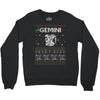 gemini christmas ugly sweater Crewneck Sweatshirt